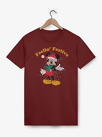 Disney Mickey Mouse Feelin Festive T-Shirt