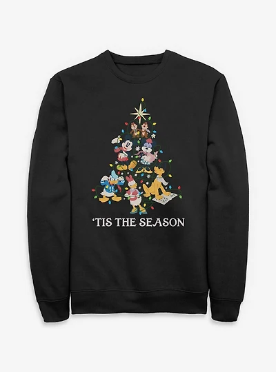 Disney Mickey Mouse & Friends Tis The Season Sweatshirt