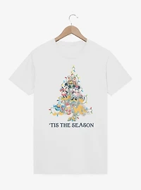 Disney Mickey Mouse & Friends Tis The Season Lights T-Shirt