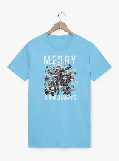 Marvel Deadpool Merry Chimichangas T-Shirt