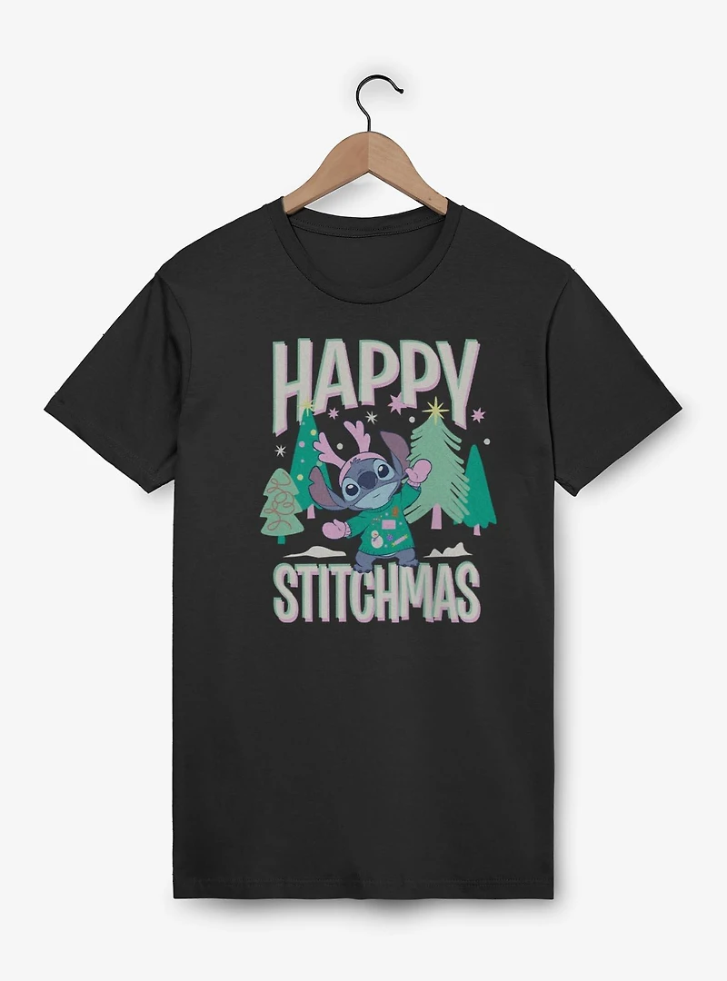 Disney Lilo & Stitch Happy Stitchmas T-Shirt