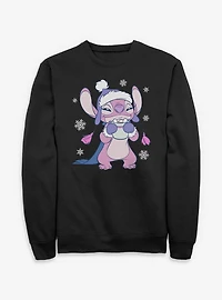 Disney Lilo & Stitch Christmas Angel Sweatshirt