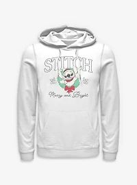 Disney Lilo & Stitch Merry and Bright Wreath  Hoodie