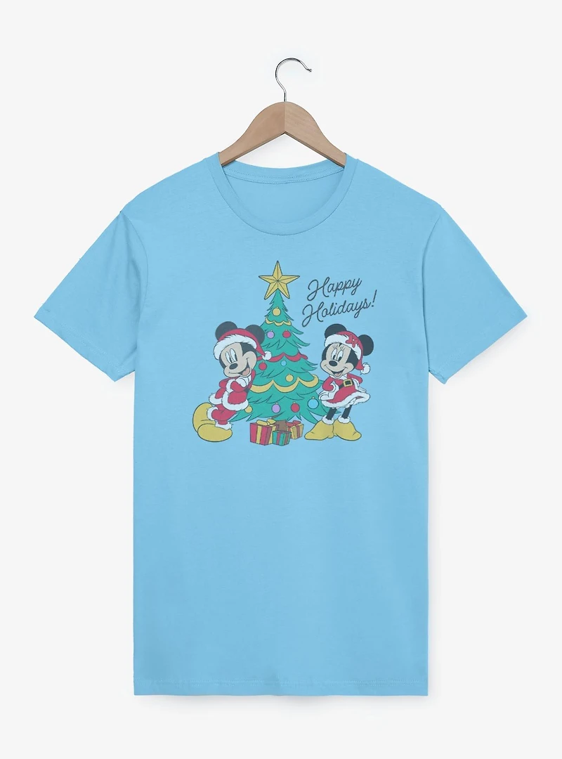 Disney Mickey Mouse & Minnie Happy Holidays T-Shirt