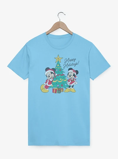 Disney Mickey Mouse & Minnie Happy Holidays T-Shirt