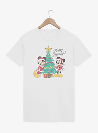 Disney Mickey Mouse & Minnie Happy Holidays T-Shirt