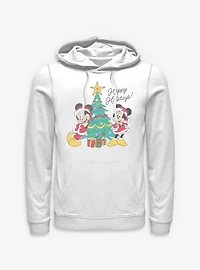 Disney Mickey Mouse & Minnie Happy Holidays Hoodie