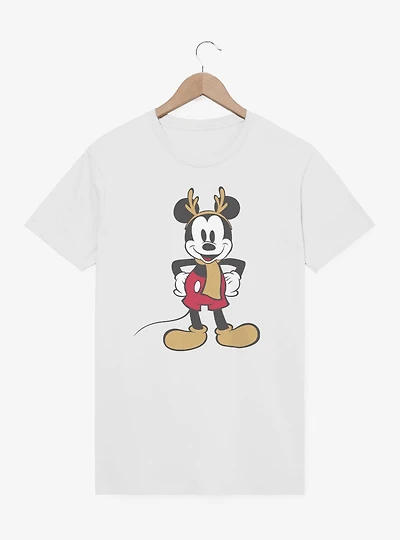 Disney Mickey Mouse Festive Reindeer T-Shirt