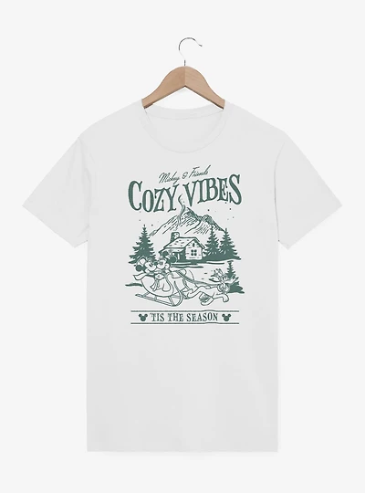 Disney Mickey Mouse & Friends Cozy Vibes Tis The Season T-Shirt