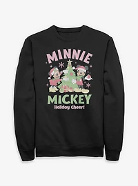 Disney Mickey Mouse & Minnie Holiday Cheer Sweatshirt