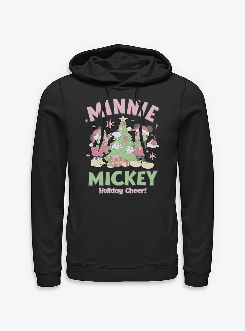 Disney Mickey Mouse & Minnie Holiday Cheer Hoodie