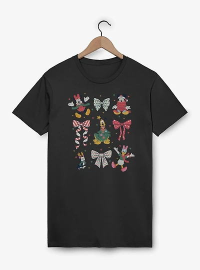 Disney Mickey Mouse & Friends Xmas Icons T-Shirt