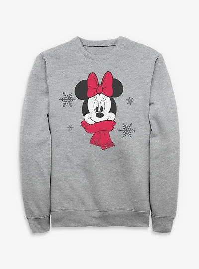 Disney Minnie Mouse Cozy Christmas Sweatshirt