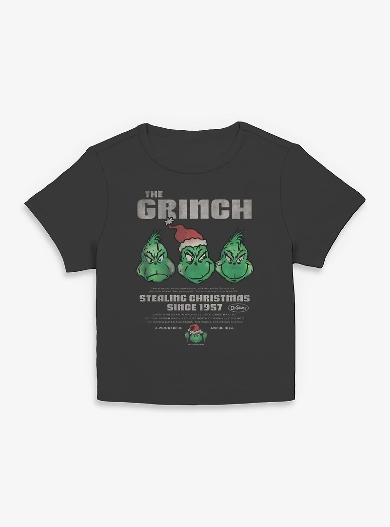 Dr. Seuss How The Grinch Stole Christmas Stealing Women Baby T-Shirt