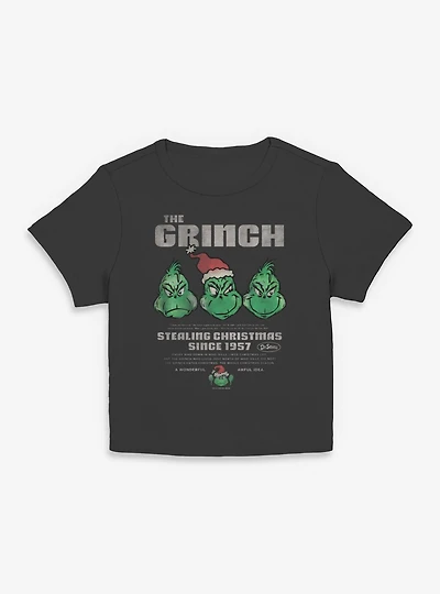 Dr. Seuss How The Grinch Stole Christmas Stealing Women Baby T-Shirt