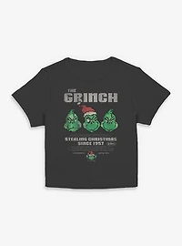 Dr. Seuss How The Grinch Stole Christmas Stealing Women Baby T-Shirt