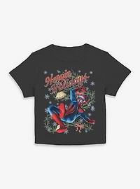 Marvel Spider-Man Vintage Heroic Holiday Women Baby T-Shirt