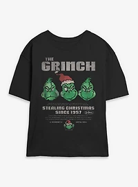 Dr. Seuss How The Grinch Stole Christmas Stealing Womens Skimmer T-Shirt