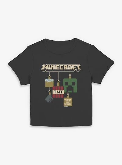 Minecraft Tisss Season Ornament Women Baby T-Shirt