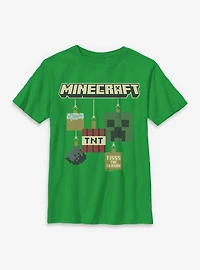 Minecraft Tisss Season Ornament Youth T-Shirt