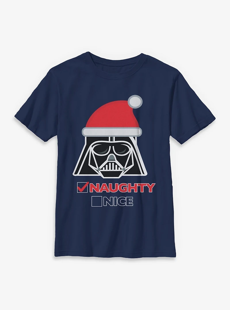 Star Wars Naughty List Xmas Trooper Youth T-Shirt
