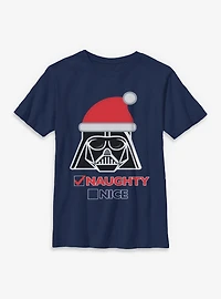 Star Wars Naughty List Xmas Trooper Youth T-Shirt