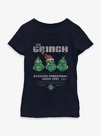 Dr. Seuss How The Grinch Stole Christmas Stealing Youth Girls T-Shirt