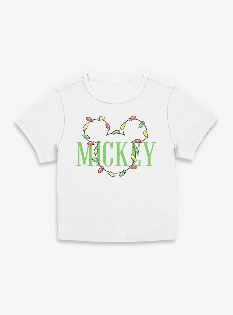 Disney Mickey Mouse Name Lights Women Baby T-Shirt