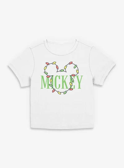 Disney Mickey Mouse Name Lights Women Baby T-Shirt
