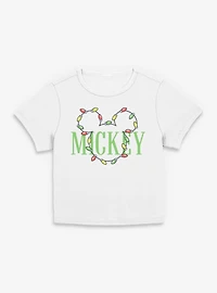 Disney Mickey Mouse Name Lights Women Baby T-Shirt
