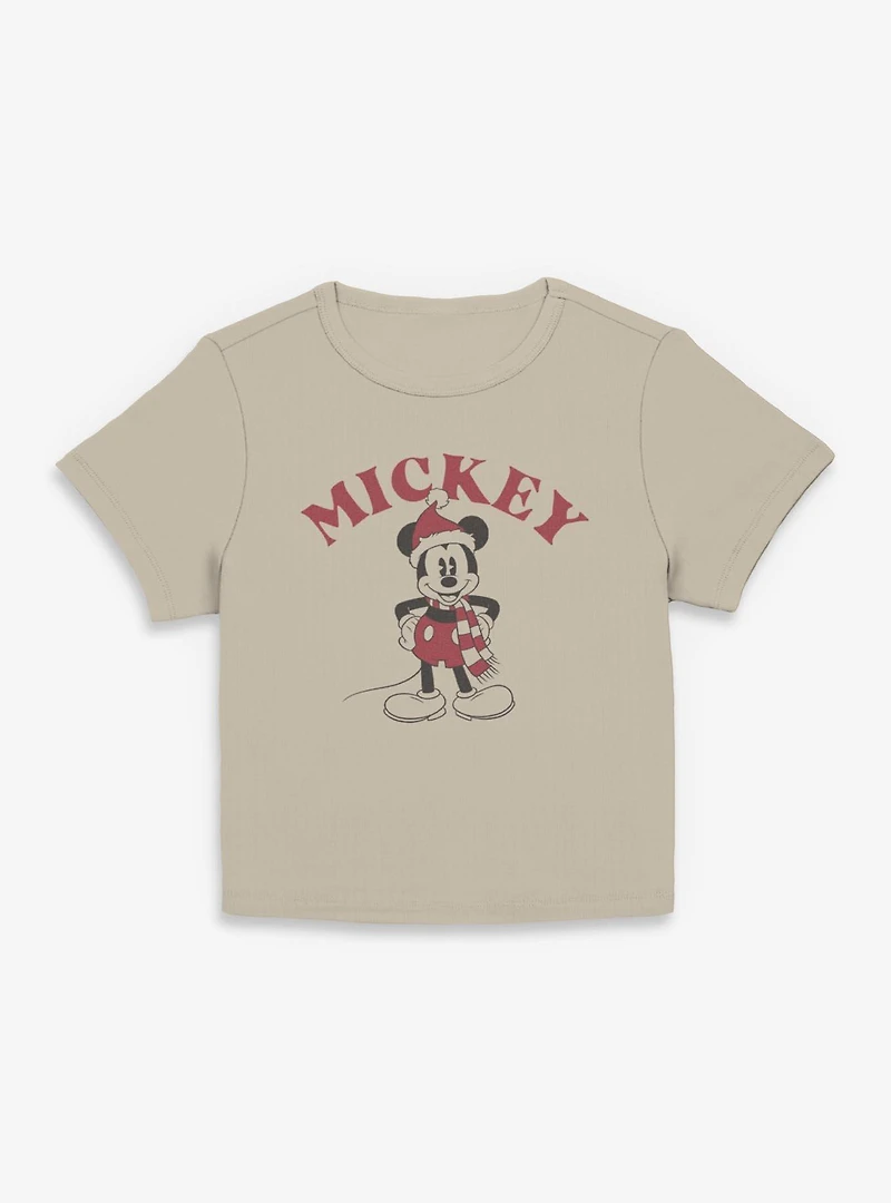 Disney Mickey Mouse Xmas Ready  Women Baby T-Shirt