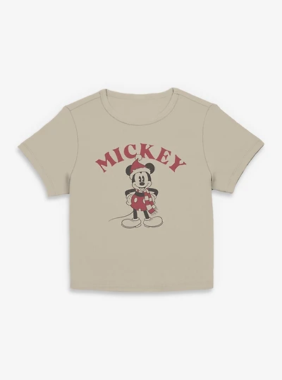 Disney Mickey Mouse Xmas Ready  Women Baby T-Shirt