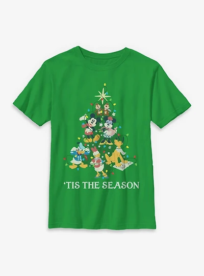 Disney Mickey Mouse & Friends Tis The Season Youth T-Shirt