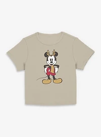 Disney Mickey Mouse Festive Reindeer Women Baby T-Shirt