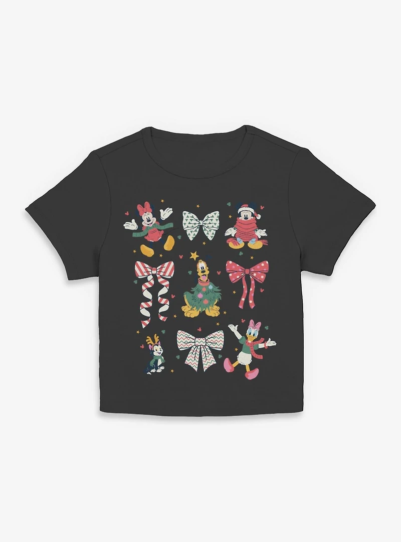 Disney Mickey Mouse & Friends Xmas Icons Women Baby T-Shirt