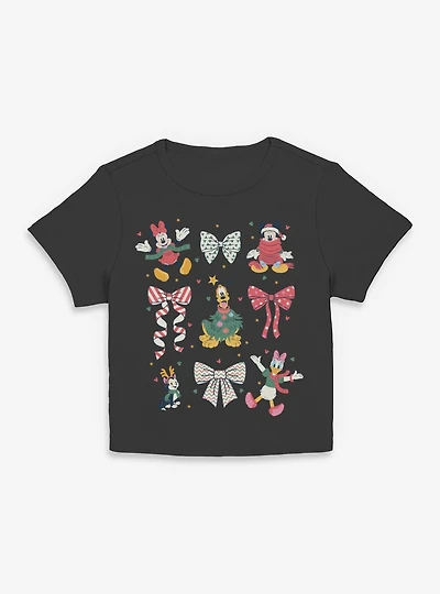 Disney Mickey Mouse & Friends Xmas Icons Women Baby T-Shirt