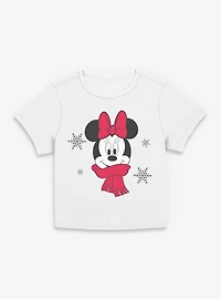 Disney Minnie Mouse Cozy Christmas Women Baby T-Shirt