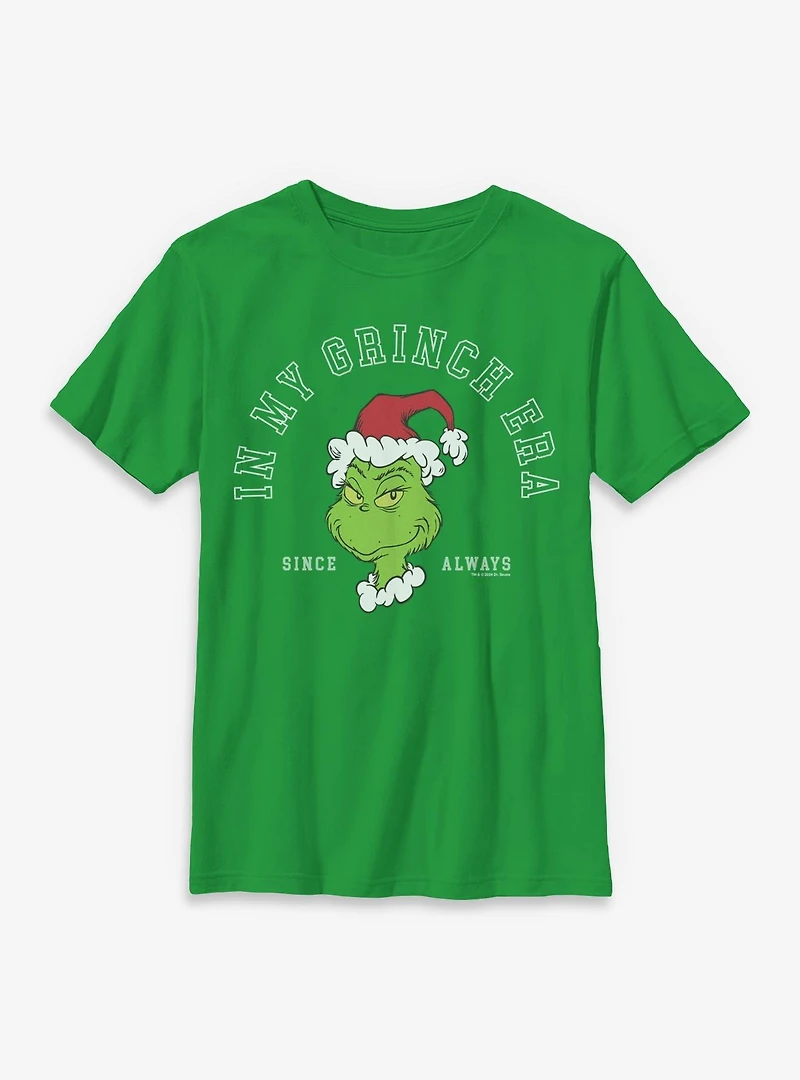 Dr. Seuss How The Grinch Stole Christmas My Era Youth T-Shirt