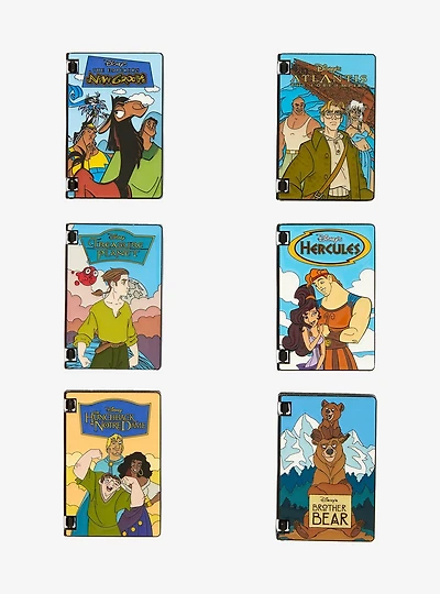 Disney Retro VHS Hinged Blind Box Enamel Pin — BoxLunch Exclusive