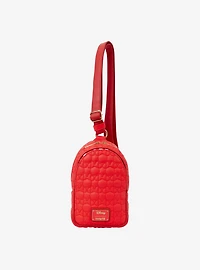 Loungefly Disney Minnie Mouse Silhouette Crossbody Sling Bag