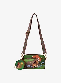 Loungefly Disney The Fox and The Hound Tod & Copper Crossbody Bag with Coin Purse