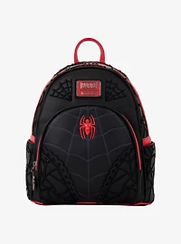 Loungefly Marvel Spider-Man Black Webs Mini Backpack