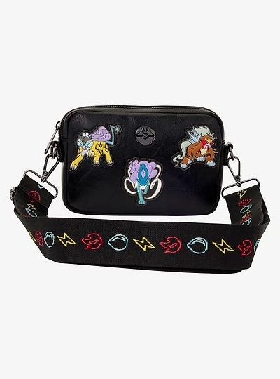 Loungefly Pokémon Legendary Beasts Crossbody Bag with Coin Purse