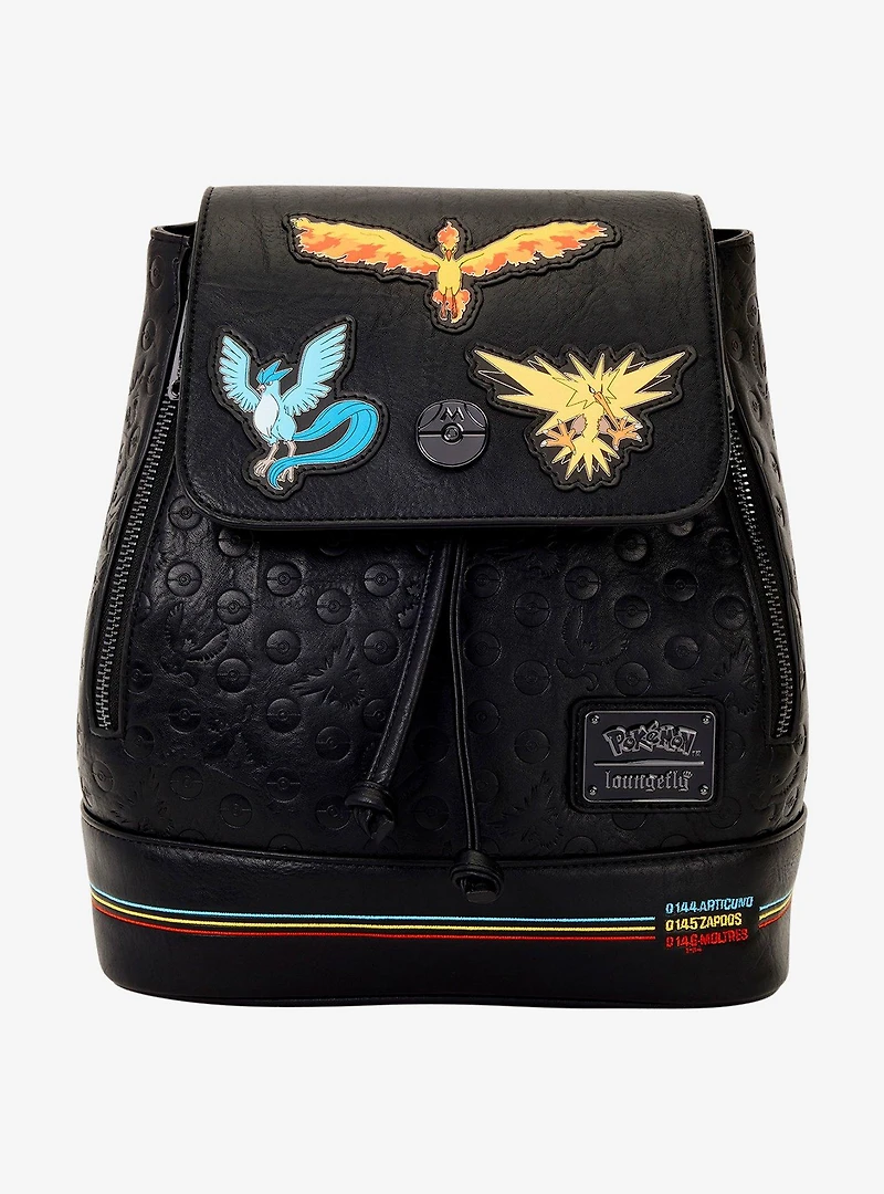 Loungefly Pokémon Legendary Birds Mini Backpack
