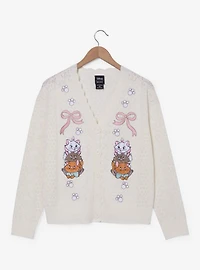 Disney The Aristocats Kittens Pointelle Knit Women's Cardigan - BoxLunch Exclusive