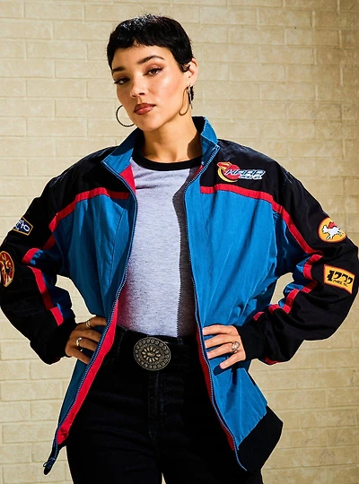 Her Universe DC Comics Supergirl Patches Windbreaker - BoxLunch Exclusive