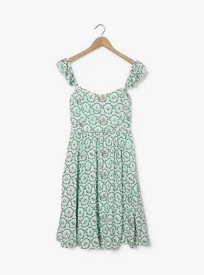 Disney The Little Mermaid Characters Floral Allover Print Tank Dress - BoxLunch Exclusive