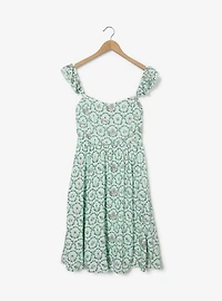 Disney The Little Mermaid Characters Floral Allover Print Tank Dress - BoxLunch Exclusive