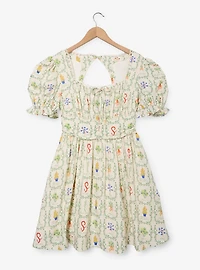 Harry Potter Herbology Plants Allover Print Dress - BoxLunch Exclusive