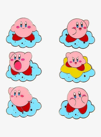 Nintendo Kirby Cloud Blind Box Enamel Pin - BoxLunch Exclusive